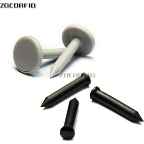 10pcs/lot ISO14443A S50 13.56MHZ NFC RFID Nail Tags Proximity Smart Card for Tree Management / Guard Tour Patrol System