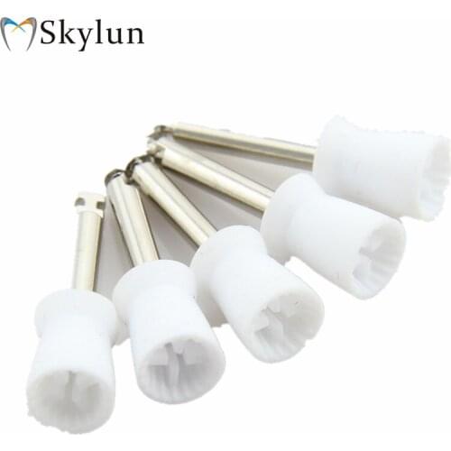 100PCS Dental Polishing Cup Prophy Rubber Cups dental Latch style Prophylaxis cup 4 Webbeds Dentist Prophylaxis Rubber Cup PC330