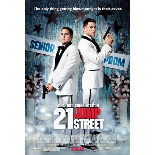 21 Jump Street Movie Art print Silk poster Home Wall Decor