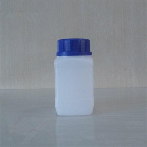 5 x 250ml White plastic Bottle Reagent Bottle Sample Vials Plastic Lid Blue Screw Cap Screw On Cover