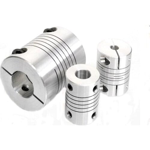 3D printer accessories clamping coupling 5x8/8x8/6.35x8/ stepper motor encoder winding coupling D25L30