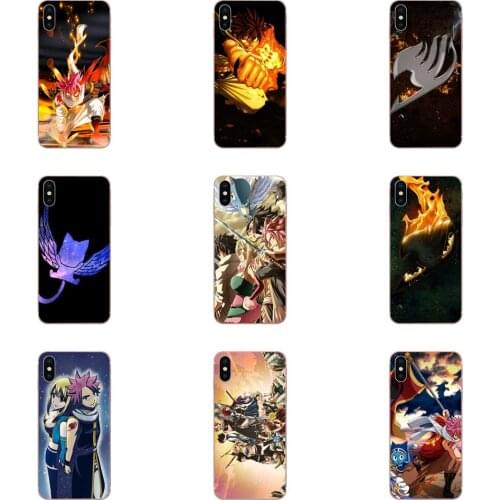 Cute Anime Fairy Tail Cute Phone Accessories Case For Xiaomi Mi A1 A2 A3 CC9 CC9E 9T mi10 mi9 mi8 pro lite SE