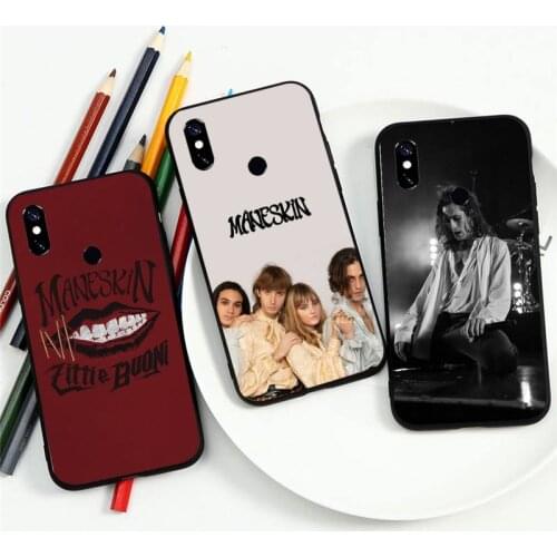 Maneskin Damiano David Phone Case For Xiaomi Redmi note 7 8 9 t max3 s 10 pro lite funda shell cover coque