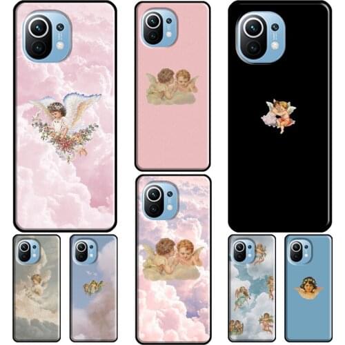Renaissance Angel Aesthetic For Xiaomi Mi 11 Lite 9T 10T Pro A3 Mi Note 10 Lite Case For POCO F3 F2 M3 X3 Pro Fundas