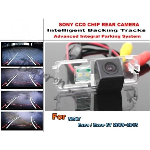 For SEAT Exeo ST 4d Sedan Exeo ST 5d Estate 2009-2014 Night Vision Car Reverse Backup Parking Rear View Camera HD CCD