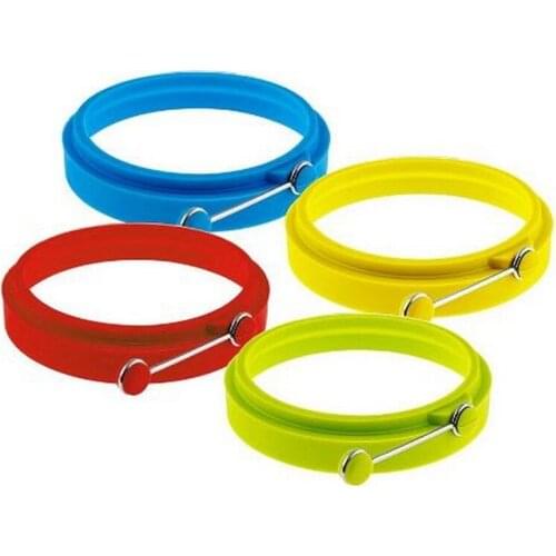 Silicone Eggs Mould Fried Egg Pancake Ring Omelette Fried Egg Round Shaper For Kitchen Accessories Gadgets Pancake Mold