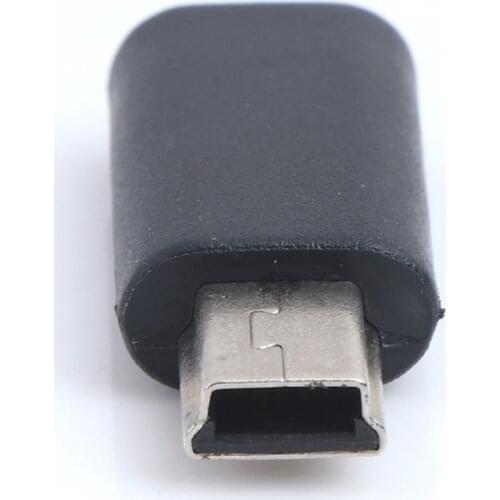 Hot sale 1Pc x Adapter Input Micro USB+Output Mini USB Micro USB Female to Mini USB Male