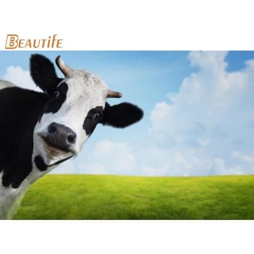 Custom cow Poster Home Decoration Fashion Silk Fabric Wall Poster Custom Poster Print More Size