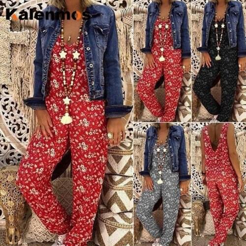 Kalenmos Women's Jumpsuits With Print