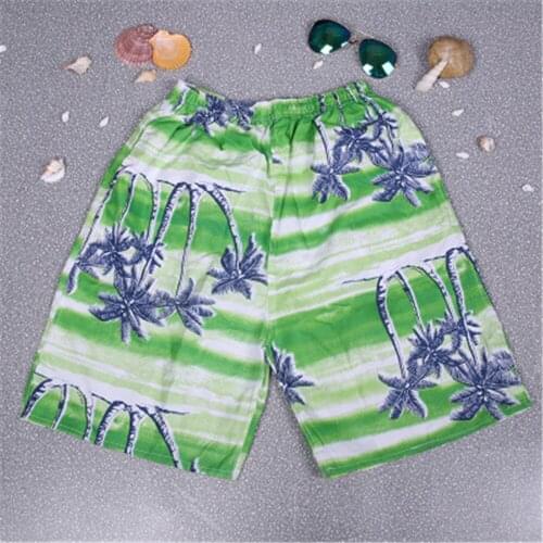 Summer Korean edition large size quick-dry mens shorts casual beach pants mens trousers J004