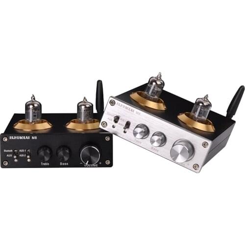 M8 fever hifi home Bluetooth 5.0 high power amplifier tube digital amplifier high and low tone adjustment