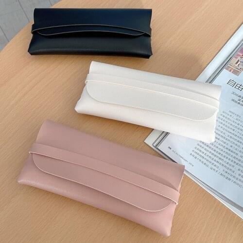 Fashion Glasses Bag Black White Protective Case Cover Women Men Portable Sunglasses Case Box Reading Eyeglasses Box Accessories