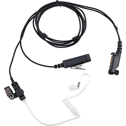 PD682 Acoustic Tube Earpiece Headset Compatible with Hytera Radio PD600 PD602 PD662 PD680 PD685 X1p X1e