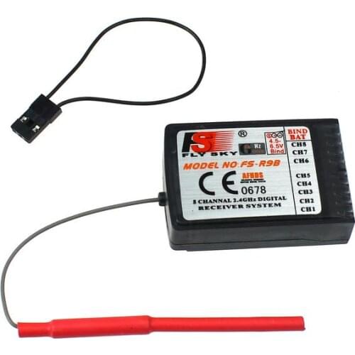 F03101 FlySKY FS 8ch 2.4G RX FS-R8B Upgrade RC transmitter receiver for TH9X 9ch transmitter FS-TH9X remote control +FS