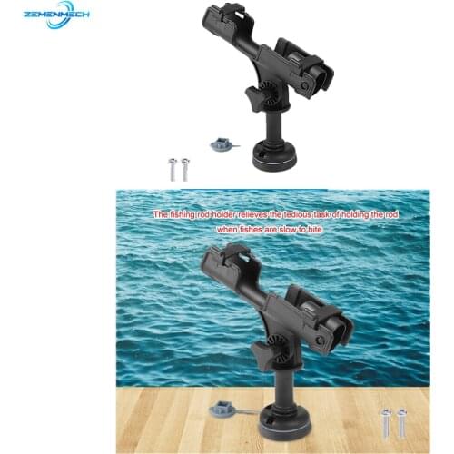 2PCS 360 Adjustable Removable Fishing Rod Pole Holder Stand For Fishing Rod Tube for Spinning Tackle Accessories Pole Bracket