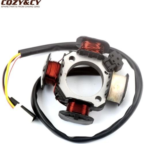Scooter Ignition Stator Coils for Suzuki AG AG50 AG60 SJ50 SJ60 Benelli 50 491RR Replica Naked Pepe ST 50cc 84mm 2-Stroke