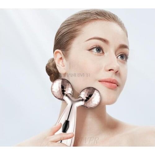 Facial toner V facial massager, 3D roller tightening facial toner full-body multifunctional massager portable massager