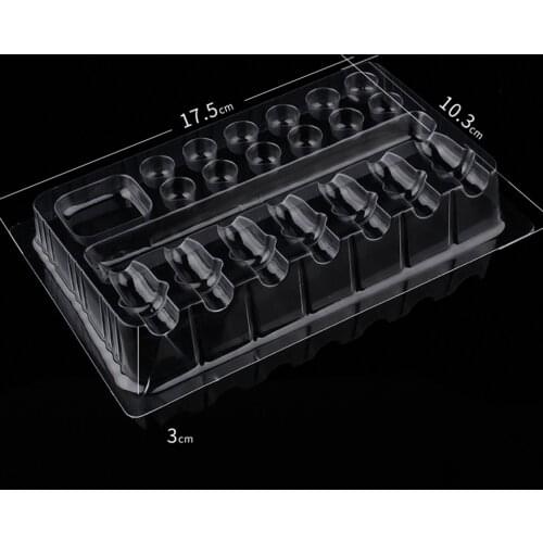 Pack of 20 Disposable Tattoo Pigment Cups Holders Palette Body Art Ink Stand