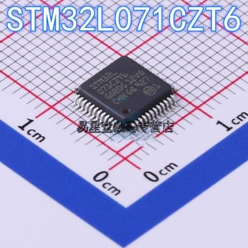 1PCS-10PCS 100% brand new original authentic STM32L071CZT6 QFP-48 32L071CZT6 QFP48 32-bit microcontroller chip 32MHz/192KB