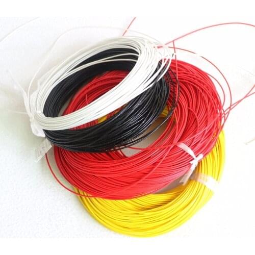 Free Shipping Diy Guitar Kit 20M 22 AWG Braided Wires Multiple Colors Single Coil Guitar Pickup Cloth Wire