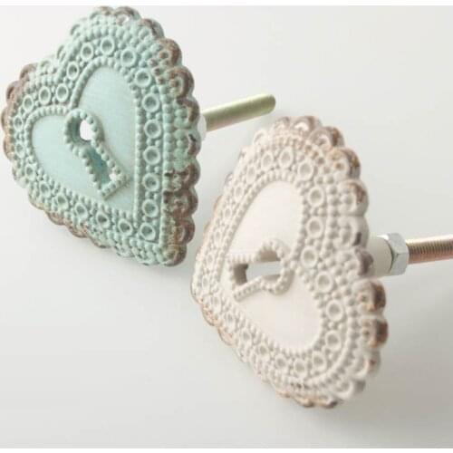 European Classical Furniture Wardrobe Door Zinc Alloy Keyhole Small Handle Retro American Cabinet Antique Drawer Handle