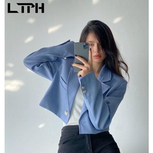 Женские синие куртки LTPH China At AliExpress