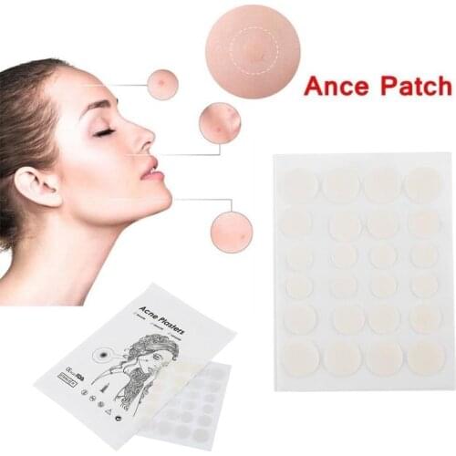 24pcs Hydrocolloid Acne Patch Pimple Stickers Tag Remover Invisible Acne Stickers Treatment Skin Care Beauty Tool