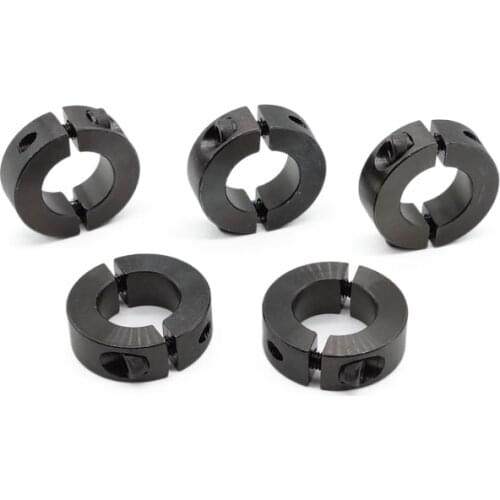 1pc Separate Shaft Collar 45 Steel Carbon Steel Bearings Fixing Iron Ring For Industrial Machine Equipment Car Aviation Hardware