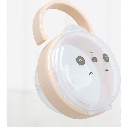 1Pcs Portable Baby Pacifier Box Cute Pacifier And Molar Rubber Travel Storage Box Safe PP Plastic Nipple Holder Case