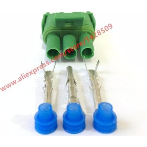 10 Sets 3 Pin Sensor Socket Automotive Connector Car Plug Female Connector With Terminals