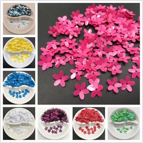 20g/Lot 10mm Cup Flower Loose Sequins Paillettes Sewing,Wedding Craft,Women Kids DIY Garment Accessories Wholesale