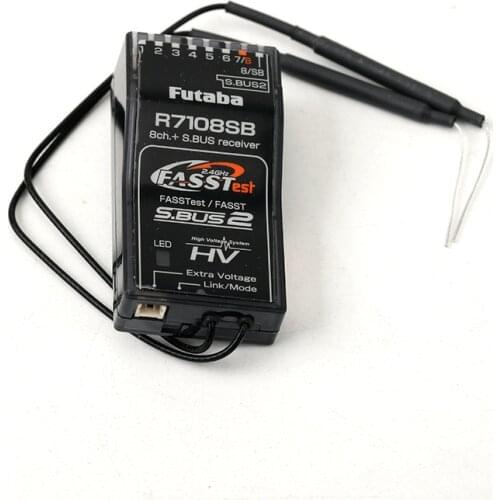 Original Futaba R7008SB S.Bus2 SBUS FASSTest Receiver 14SG/18MZ/18SZ