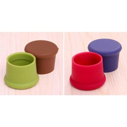 3pcs/lot Candy Color Wine Beer Plug Cap Bottle Stopper Gadget Color Bottle Cork Silicone Seal LB 276