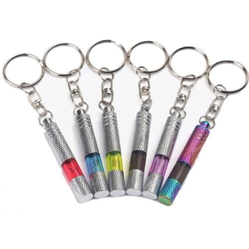 1Pcs Interior Accessories High Voltage Anti-Static Keychain Car Static Body Static Eliminator Discharger Copper Plating