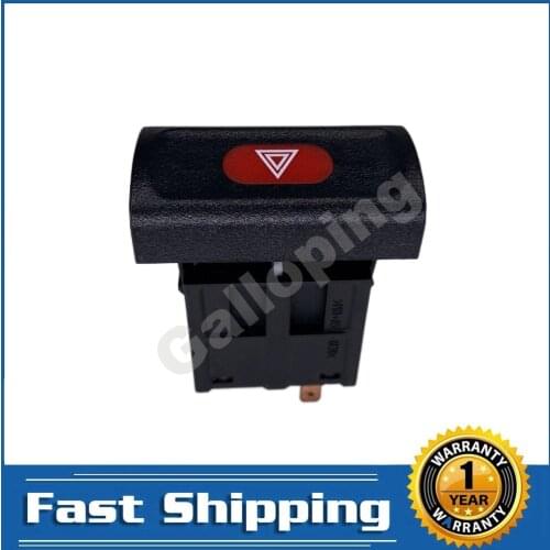 Hazard Emergency Flasher Warning Light Switch Button for 6240148 09138058 90436456 09152308 4Pin Car accessories