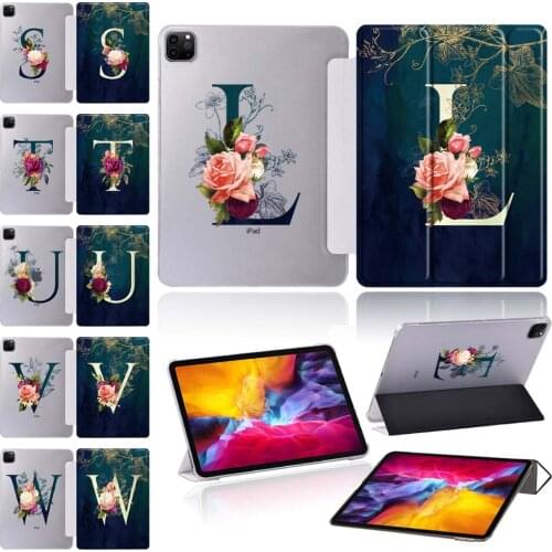 Tablet Case for Apple IPad Pro 11" 2018 2020 2021/IPad Pro 9.7" 2015/Pro 10.5" 2017 PU Leather Smart Folding Stand Cover +Stylus