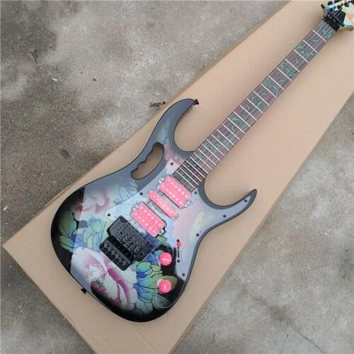 Classic Ebony Fingerboard 6-string Electric Guitar can be customized in color according to your requirements