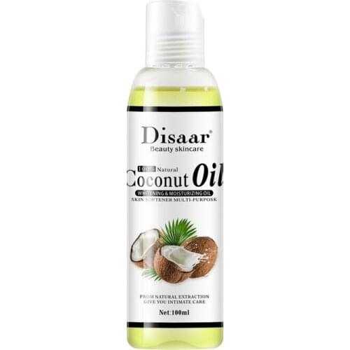 Coconut Oil Nourishes Hair Removes Frizz Hair Oil Relieve Dry Skin Lighten Fine Lines Face Massage Oil Firming Skin Body Oil