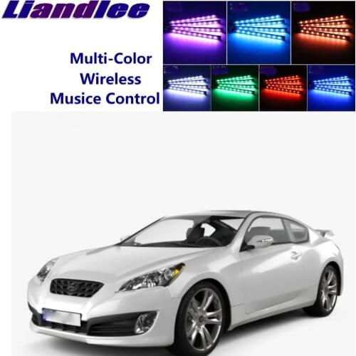 LiandLee Car Glow Interior Floor Decorative Seats Accent Ambient Neon light For Hyundai Rohens / Genesis