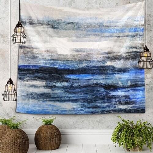 Abstract Painting 3D Printing Tapestry Wall Hanging Cloth Bed Spread Beach Towel Table Cloth House Decoration Living Room Deco