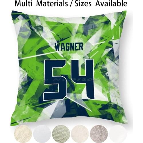 Bobby Wagner Pillow Case Throw Pillow Cover Cotton Linen Flax Bobby Wagner Russell Marshawn Lynch Greatest Of All Time Goat