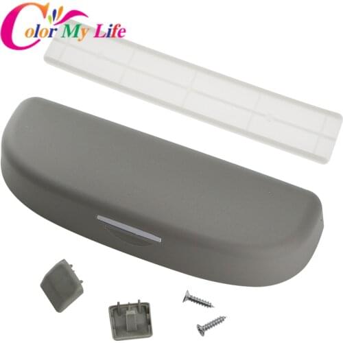 Upgrade Car Sunglasses Holder Glasses Case for Volkswagen VW Golf 4 5 6 Passat B5 B6 B7 Seat Leon Ibiza Volvo Xc60 Accessories