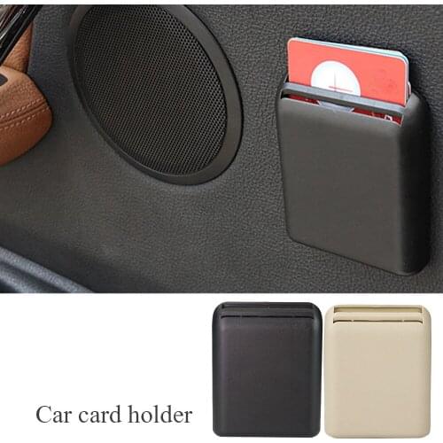 Car Auto Seat Crevice Plastic Storage Box Card Phone Holder Organizer Reserved Design For Pocket Accessories Universal