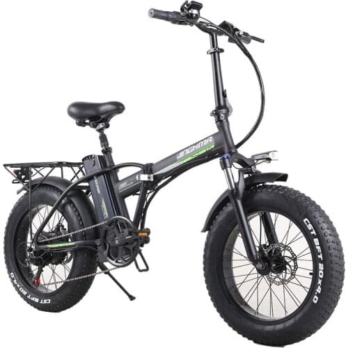 Wide Tire Foldable Electric Bike R8 Two Wheels Electric Bicycles Smart Snow/Beach LG Battery 500W 48V Electric Bike Bicycle