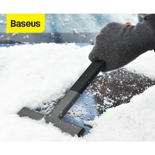 Xioami Youpin Baseus Ice Scraper Snow Removal Car Windshield Window Snow Cleaning Scraping Tool TPU Auto Ice Breaker Snow Shovel