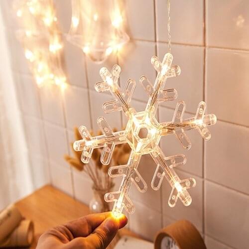 LED Christmas Lights bell snowman star lights holiday window decor christmas sucker led decorations for Home Decor bell