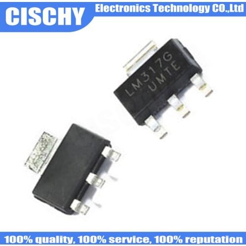 10pcs/lot LM317G LM317 SOT-223 In Stock