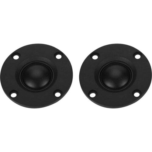 2Pcs/set 30W 6ohm Magnetic Dome Tweeter Treble Speaker Hifi Loudspeaker Speaker