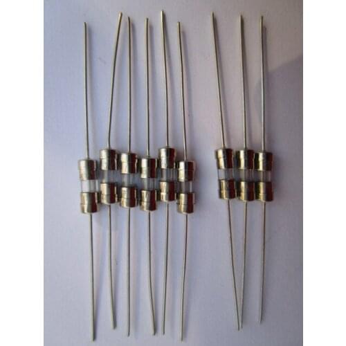 3.6x10mm F2.5A 250V Fast Blow Miniature Glass fuses with Fine wire 2400 pcs per Lot