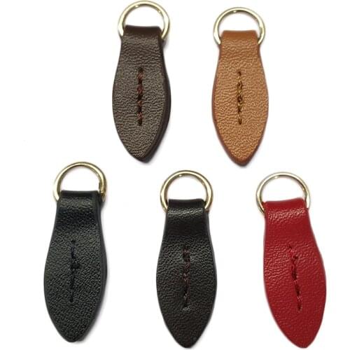 5pcs Bag Accessories Instant Fix Zipper Repair Kit Replacement Zip Rescue Genuine Leather Leaf Zippers Decor Universal Ornament